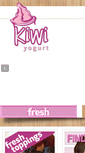 Mobile Screenshot of kiwifrozenyogurt.com